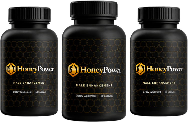 HoneyPower male enhancement dietary supplement - six bottle product pack